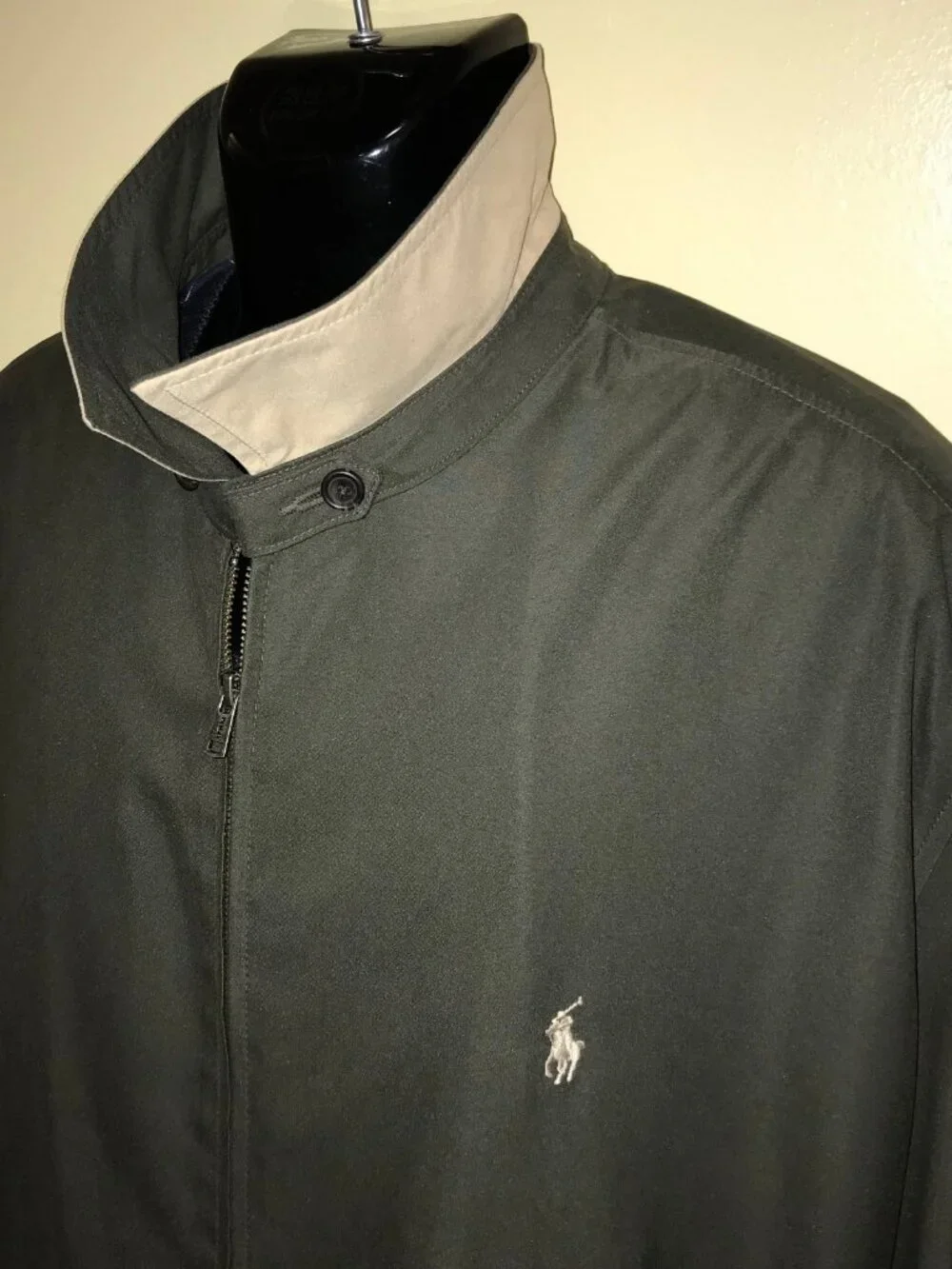 Men's Polo Ralph Lauren Harrington Bi Swing Jacket-Size 2XB BIG (Olive)